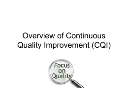 Pennsylvania’s Quality Service Review (QSR) Protocol