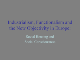 PowerPoint Presentation - Industrialism, Functionalism and