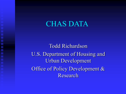 CHAS DATA - University of California, Berkeley