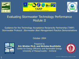 Module 1: Understanding Stormwater Data - CLU-IN