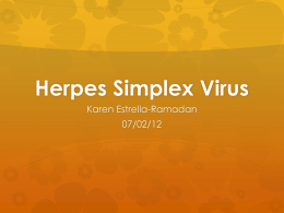 Herpes Simplex virus