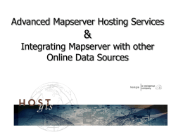 Advanced Mapserver Hosting Services & Integrating