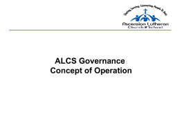ALCS Ends Policies Tree & Priority Assessment