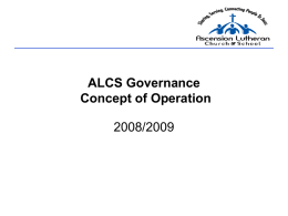 ALCS Ends Policies Tree & Priority Assessment