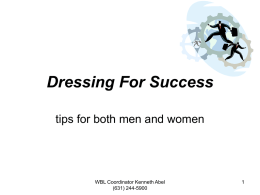 Dressing For Success
