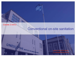 C2U2_Conventional_onsite_sanitation - Unesco-IHE