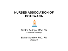 Botswana presentation