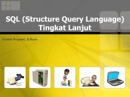 SQL (Structure Query) Lanjut