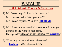 Defining the Atom