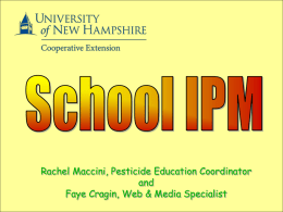 School IPM - Northeastern IPM Center