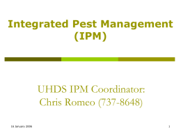 IPM Overview - Oregon State University