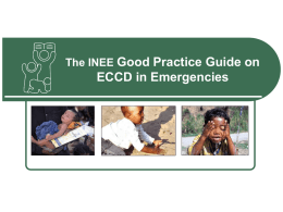 EEWG - Inter-Agency Network for Education in Emergencies