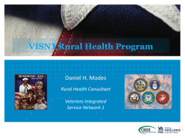 VISN1 Rural Health Program