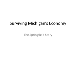 Surviving Michigan’s Economy