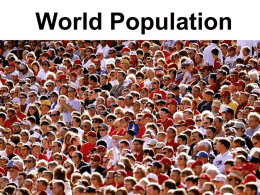 World Population - Thutong : National Education Portal