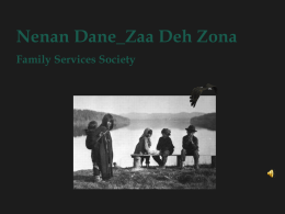 Nenan Dane_Zaa Deh Zona