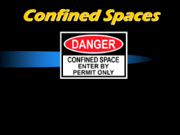 Confined Space Training 2010