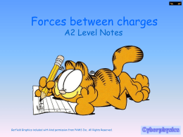 Force between charges