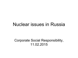 Movement for nuclear safety