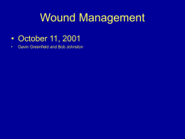 Wound Management - PEM Database Online