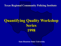 Texas Community Policing Institute