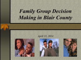 Family Group Decision Making