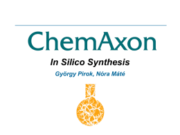 ChemAxon Presentation
