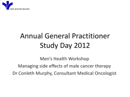 Annual General Practitioner Study Day 2011