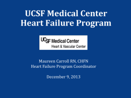 Reducing Heart Failure Readmissions