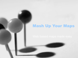Mash Up Your Maps