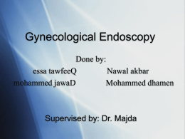 Gynecological Endoscopy