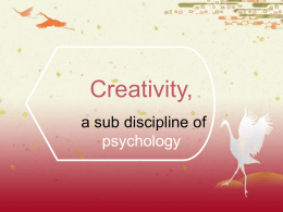 Creativity, - Idea menulis