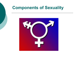 Components of Sexuality - Ms. Kay's Health Class