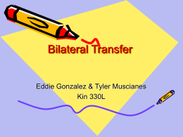 Bilateral Transfer Lab