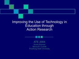 Action Research - Frostburg State University