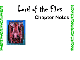 Chapter 1 Notes - Thornapple Kellogg High School