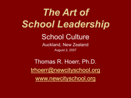 How does school culture affect student performance?