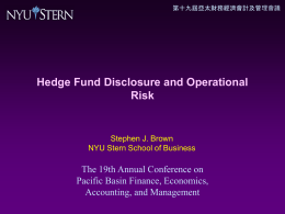 Lessons from Hedge Fund Registration