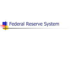 Federal Reserve Act (1913) - The University of Texas at Dallas