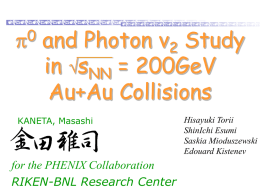 p0 v2 Analysis in sNN = 200GeV Au+Au collisions