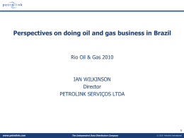 Ian Wilkinson , Petrolink Services Ltd