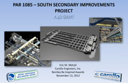 Construction Review Project: Schedule: