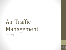 Air Traffic Management - George Mason University