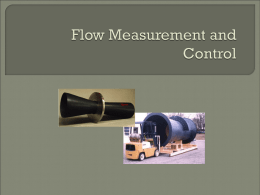 Flow Measurement - ROYAL MECHANICAL | Specially designed