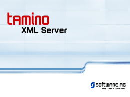 Tamino 4.1 Technical Presentation