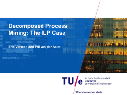 Decomposed Process Mining: The ILP Case