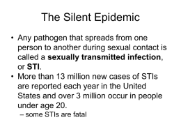 The Silent Epidemic - Xavier High School
