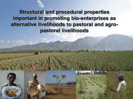 Bio enterprise development in Laikipia, Samburu and North