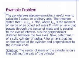 Example: Problem 8.40 - UGA Physics and Astronomy