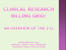 Billing Grid - University of Tennessee Health Science Center